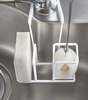 Yamazaki Home Faucet-Hanging Sponge & Brush Holder - White - Thumbnail 3