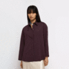 Roseanna Ally Venise Shirt - Bordeaux Stripe - Thumbnail 1