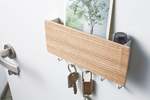 Yamazaki Home Magnetic Key Rack - Steel + Wood - Thumbnail 3