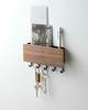 Yamazaki Home Magnetic Key Rack - Steel + Wood - Thumbnail 5