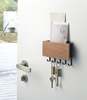 Yamazaki Home Magnetic Key Rack - Steel + Wood - Thumbnail 6
