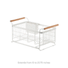 Yamazaki Home Over-the-Sink Dish Rack - White - Thumbnail 6