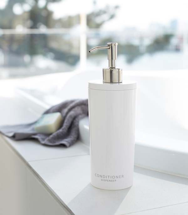 Yamazaki Home Round Shower Dispenser - Black