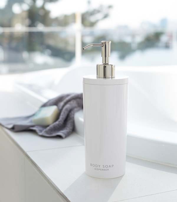 Yamazaki Home Round Shower Dispenser - Black