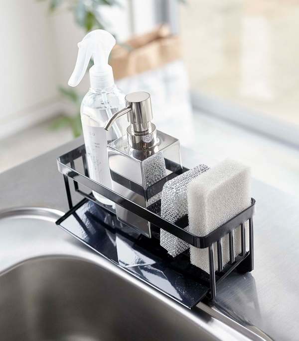 Yamazaki Home Sponge & Bottle Holder - Steel