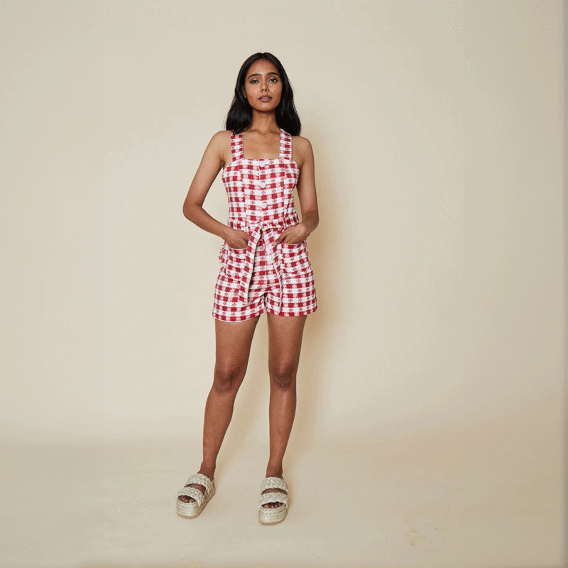 Rachel Antonoff Daisy Romper Rachel Antonoff Daisy Romper