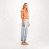 Chloe Stora Djibouti Blouse - Orange Etoile - Thumbnail 2