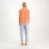 Chloe Stora Djibouti Blouse - Orange Etoile - Thumbnail 3