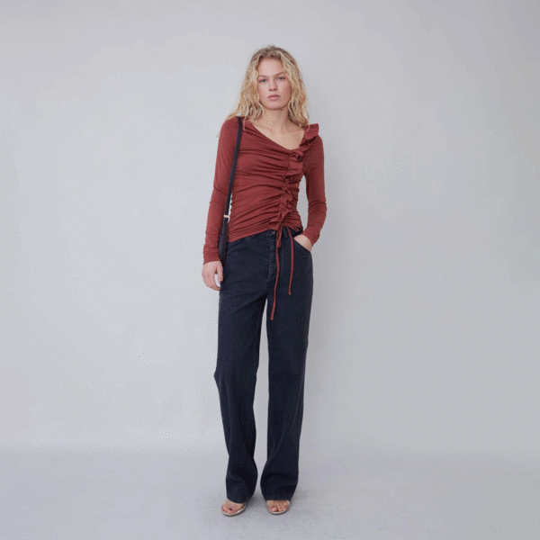 Opera Sport Ella Top - Fired Brick