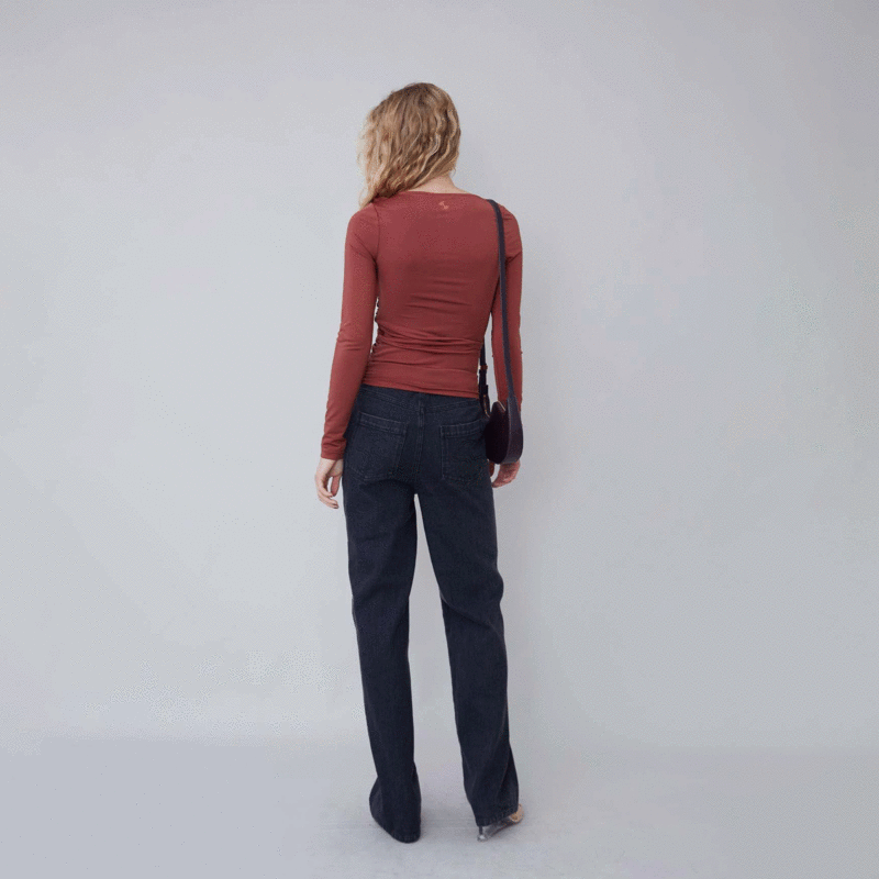 Opera Sport Ella Top - Fired Brick