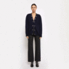 Roseanna Franck Milan Cardigan - Navy - Thumbnail 2