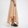 ÁERON Gale Scooped Neck Gathered Dress - Parchment - Thumbnail 2
