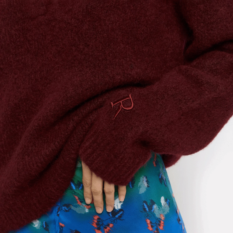 Roseanna Harry Pullover - Bordeaux