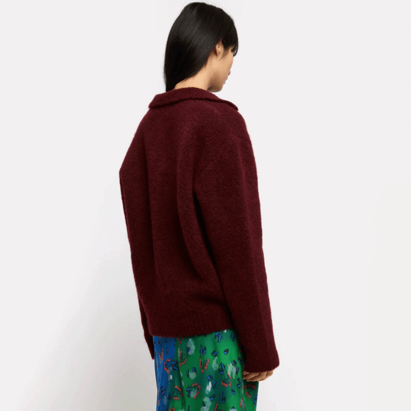 Roseanna Harry Pullover - Bordeaux