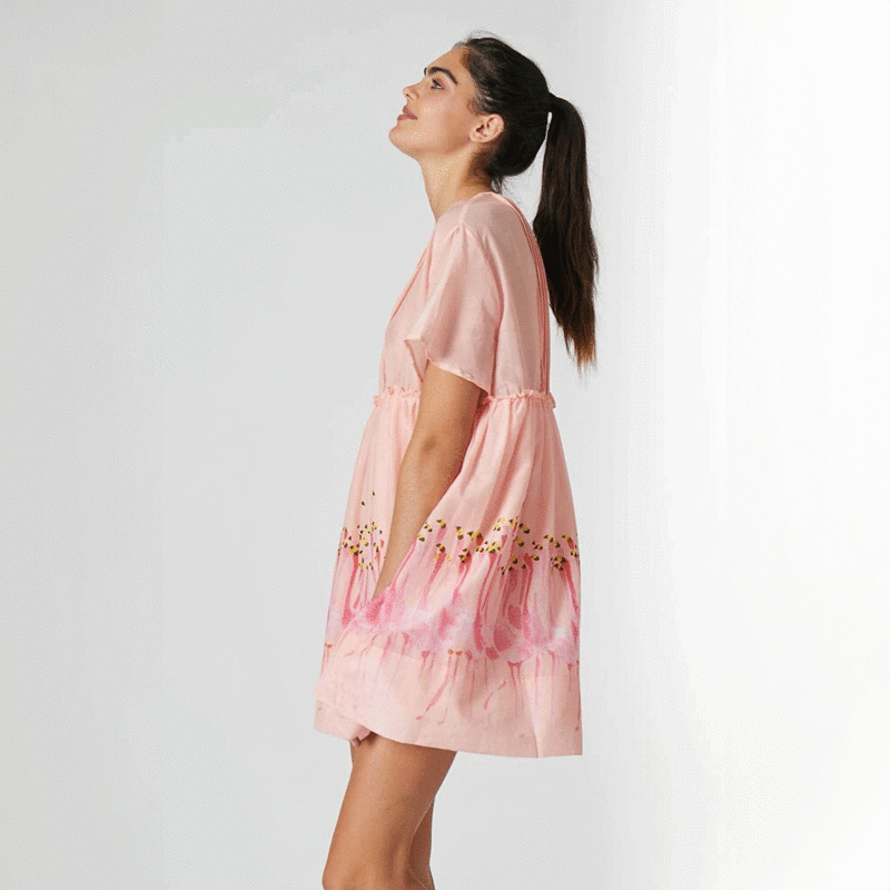 Rachel Antonoff Howard Dress - Pink Rachel Antonoff Howard Dress - Pink