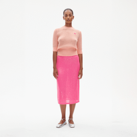 スカート GCDS Woman Skirt Pink FW23W650534 06 GREYSON（グレイソン） Women's（レディース） Skirt（スカート