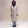 Dawei Kaki Trench Coat - Khaki - Thumbnail 2