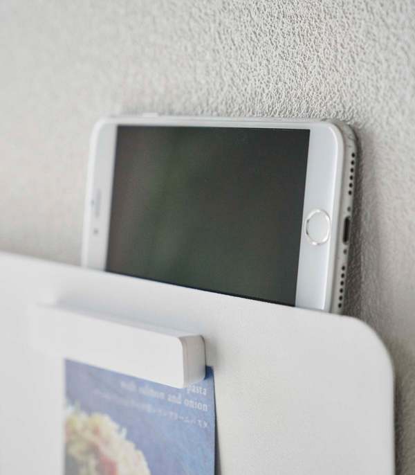 Yamazaki Home Wall-Mounted Magnet Board Magnetic Organizer
