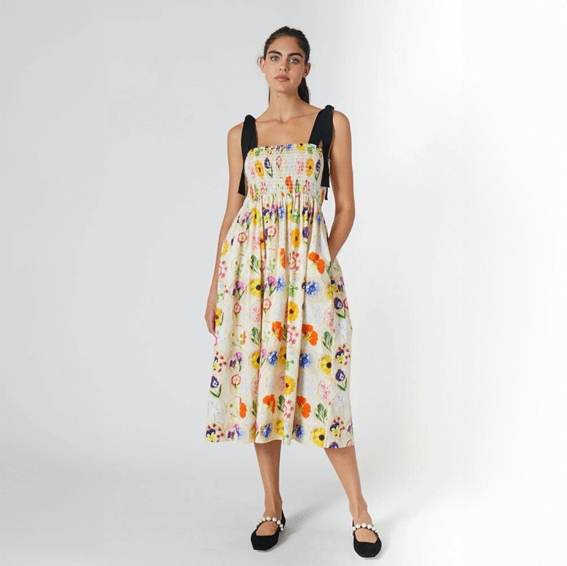 Rachel Antonoff Mindy Dress - Edible Flowers Rachel Antonoff Mindy Dress - Edible Flowers
