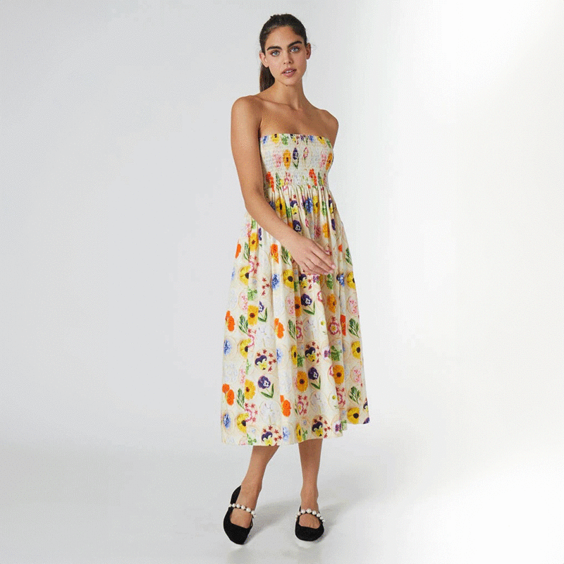 Rachel Antonoff Mindy Dress - Edible Flowers Rachel Antonoff Mindy Dress - Edible Flowers