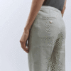 Alysi P5044 Linen Trousers - Pietra - Thumbnail 2