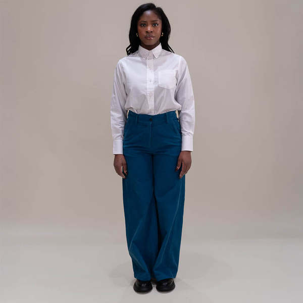 Diega Parivo Corduroy Pants - Blue Cord