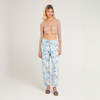 Antik Batik Peony Pants - Blue Peony - Thumbnail 3