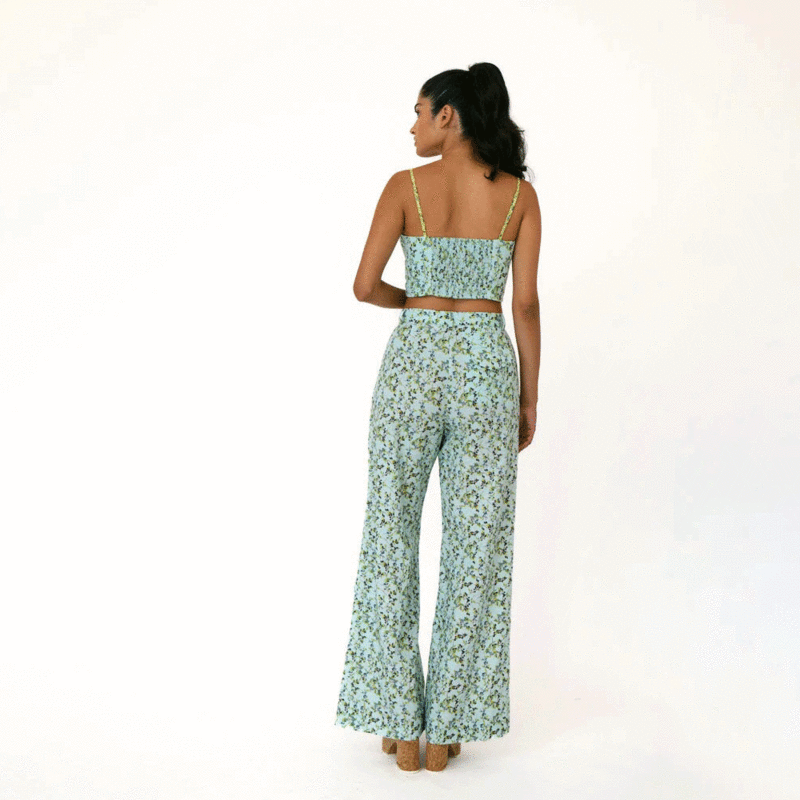 Rachel Antonoff Rose Pant - Blueberries for Sal Rachel Antonoff Rose Pant - Blueberries for Sal