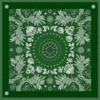 Mont Kiji Thabor Silk Scarf - Green Trefle - Thumbnail 2