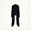 Wolford Wool Wrap Cardigan - Black - Thumbnail 3