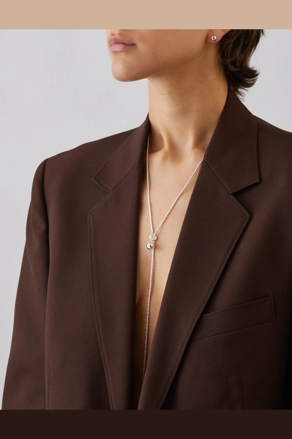 Jenny Bird Constance Necklace - Silver