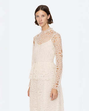 Sea NY Lumi Dress - Cream | Garmentory