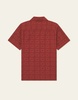 LES DEUX Hector Anglaise Short Sleeve Shirt - Fired Brick - Thumbnail 2