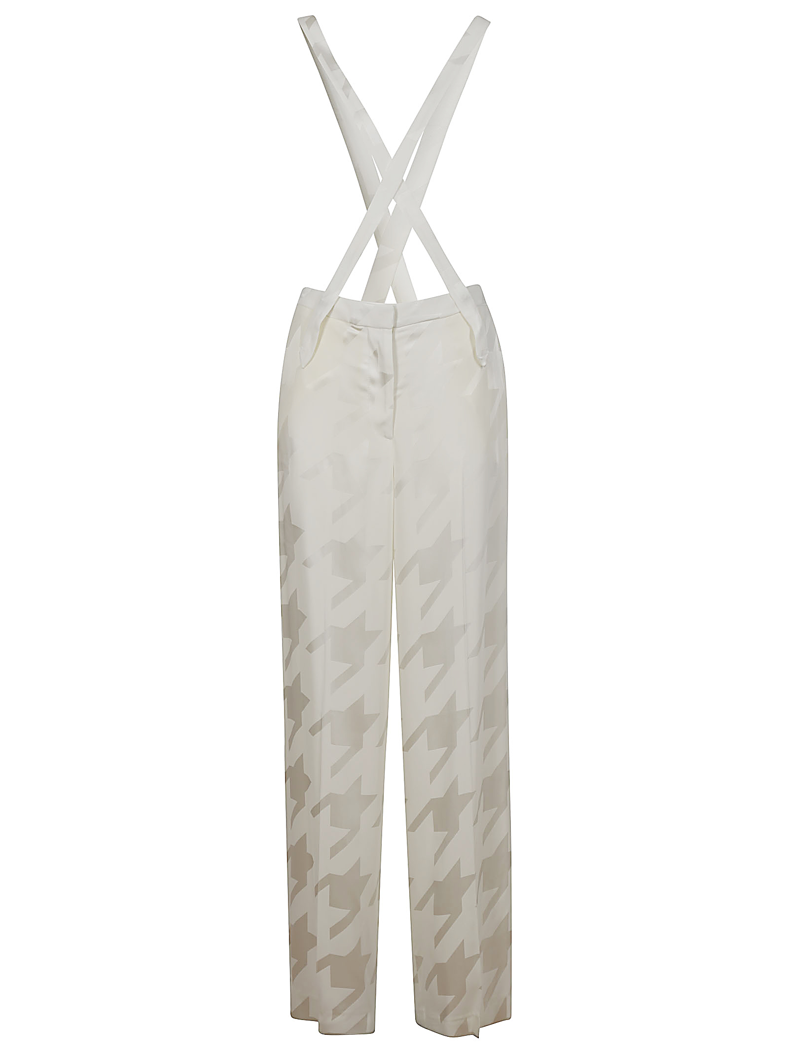 パンツ PT TORINO DIANA With Braces (54792) PT TORINO Diana With Braces Trousers - White | Garmentory