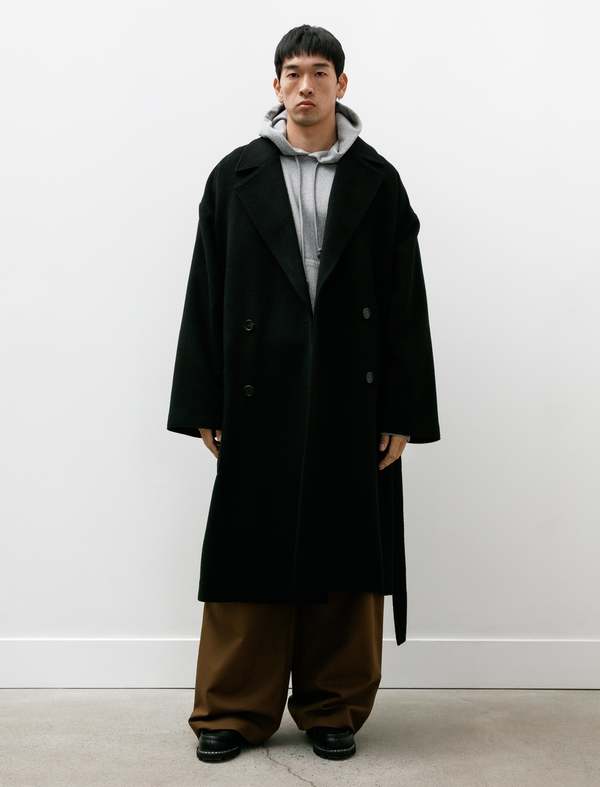 ｟最終sale 3/7まで｠ Acne Studios コート ブラック34 Acne Studios Double Breasted Coat | Garmentory