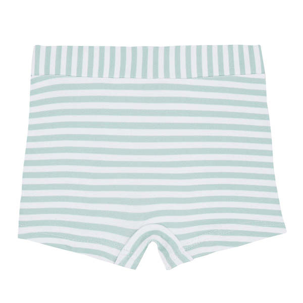 KIDS 1+ in the Family Milo Swim Shorts - Green Stripes KIDS 1+ in the Family Milo Swim Shorts - Green Stripes