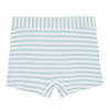 KIDS 1+ in the Family Milo Swim Shorts - Green Stripes - Thumbnail 1