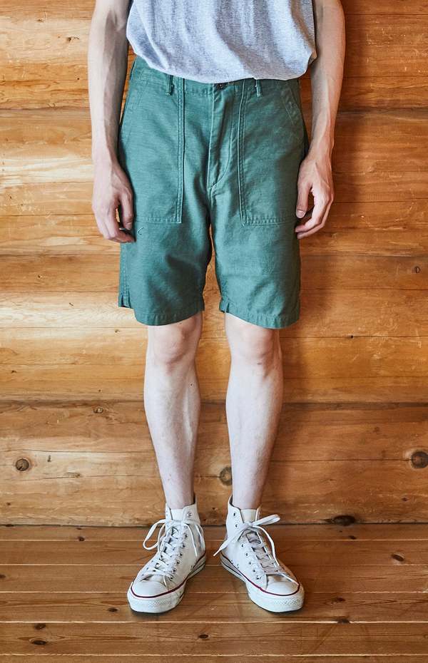 orSlow US Army Fatigue Short - Green orSlow US Army Fatigue Short - Green