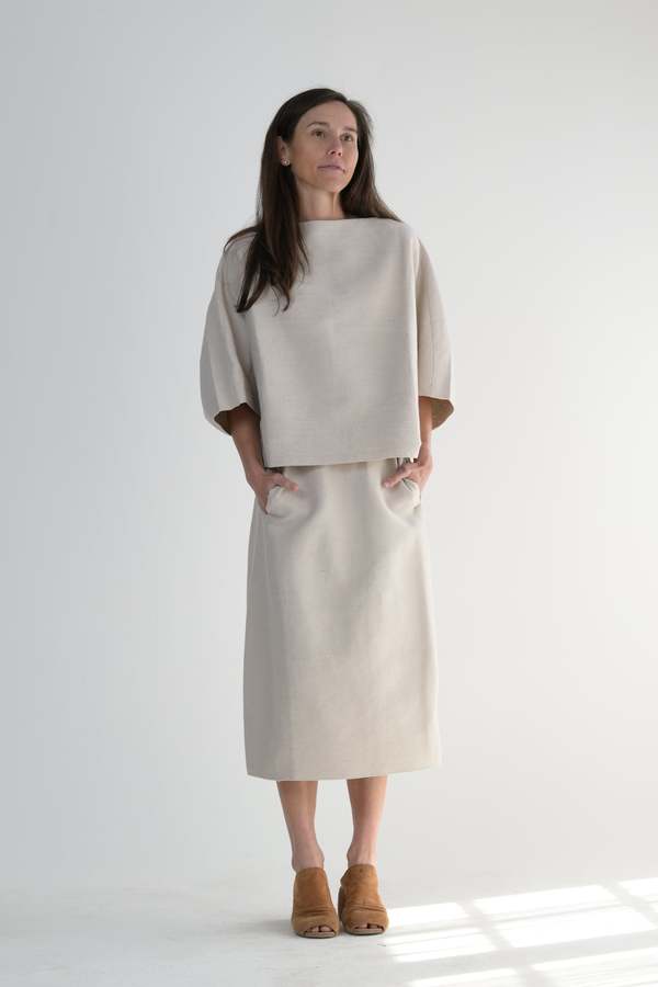 Boboutic Smooth Sheet Skirt - Pearl Boboutic Smooth Sheet Skirt - Pearl