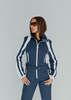 TaraShakti Raquel Onesie Ski Suit - Navy/White - Thumbnail 1