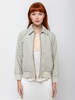 Hazel Brown Little Leather Bomber - Thumbnail 2