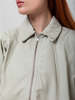 Hazel Brown Little Leather Bomber - Thumbnail 6