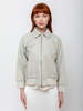 Hazel Brown Little Leather Bomber - Thumbnail 7