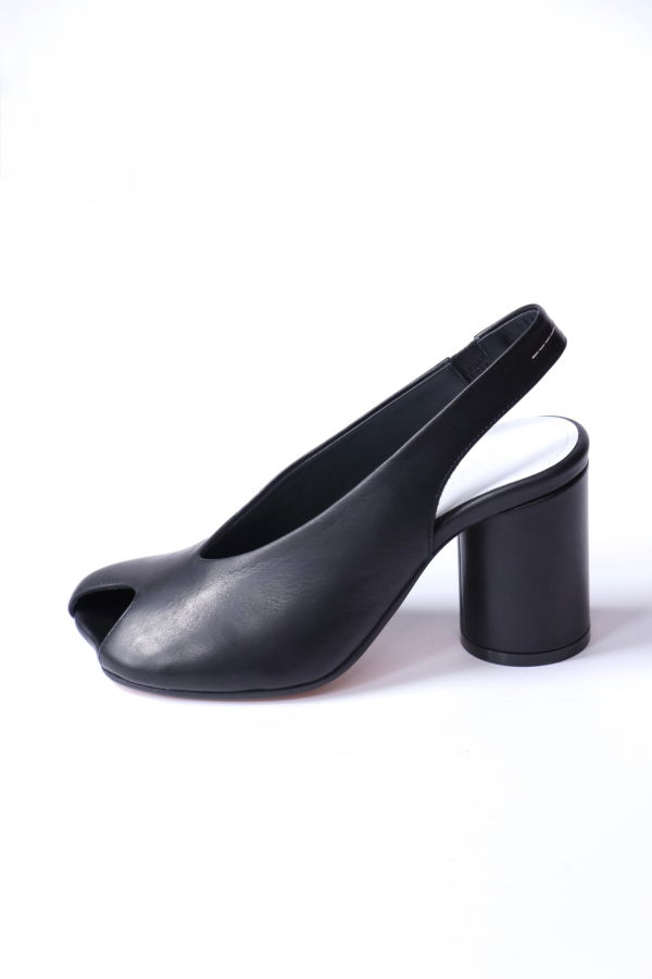 MM6 Maison Margiela Anatomic Heels - Black