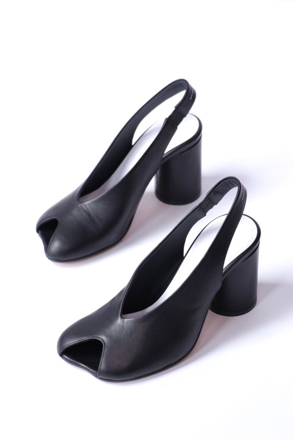 MM6 Maison Margiela Anatomic Heels - Black