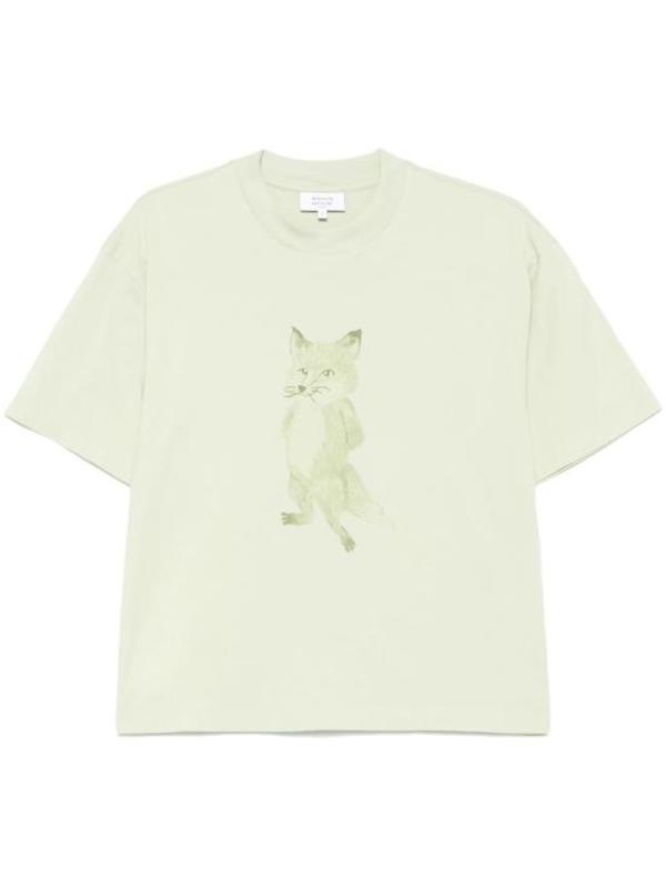 Maison Kitsun Short Sleeve T-shirt