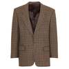 Léonard' (Portugal) 80s, Woolmark, Rough-Spun Houndstooth Tweed - Thumbnail 1
