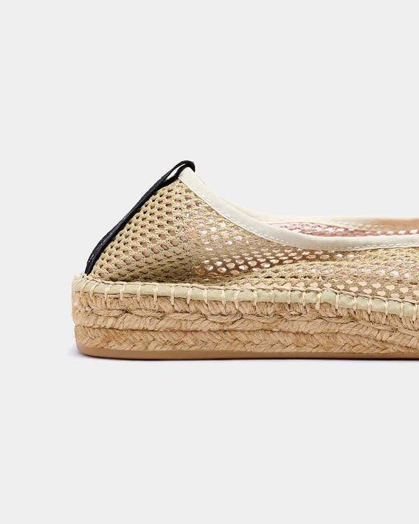Naguisa Allium Woven Espadrilles - Olive