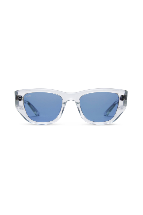 Vada Kaubi  Skinny Dip Sunglasses - Silver