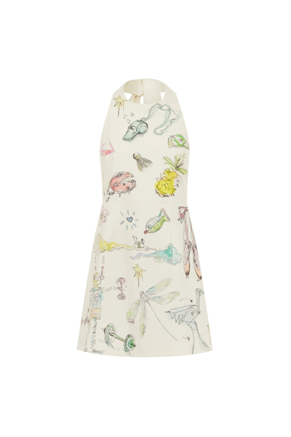 Alemais Court Mini Dress - Cream